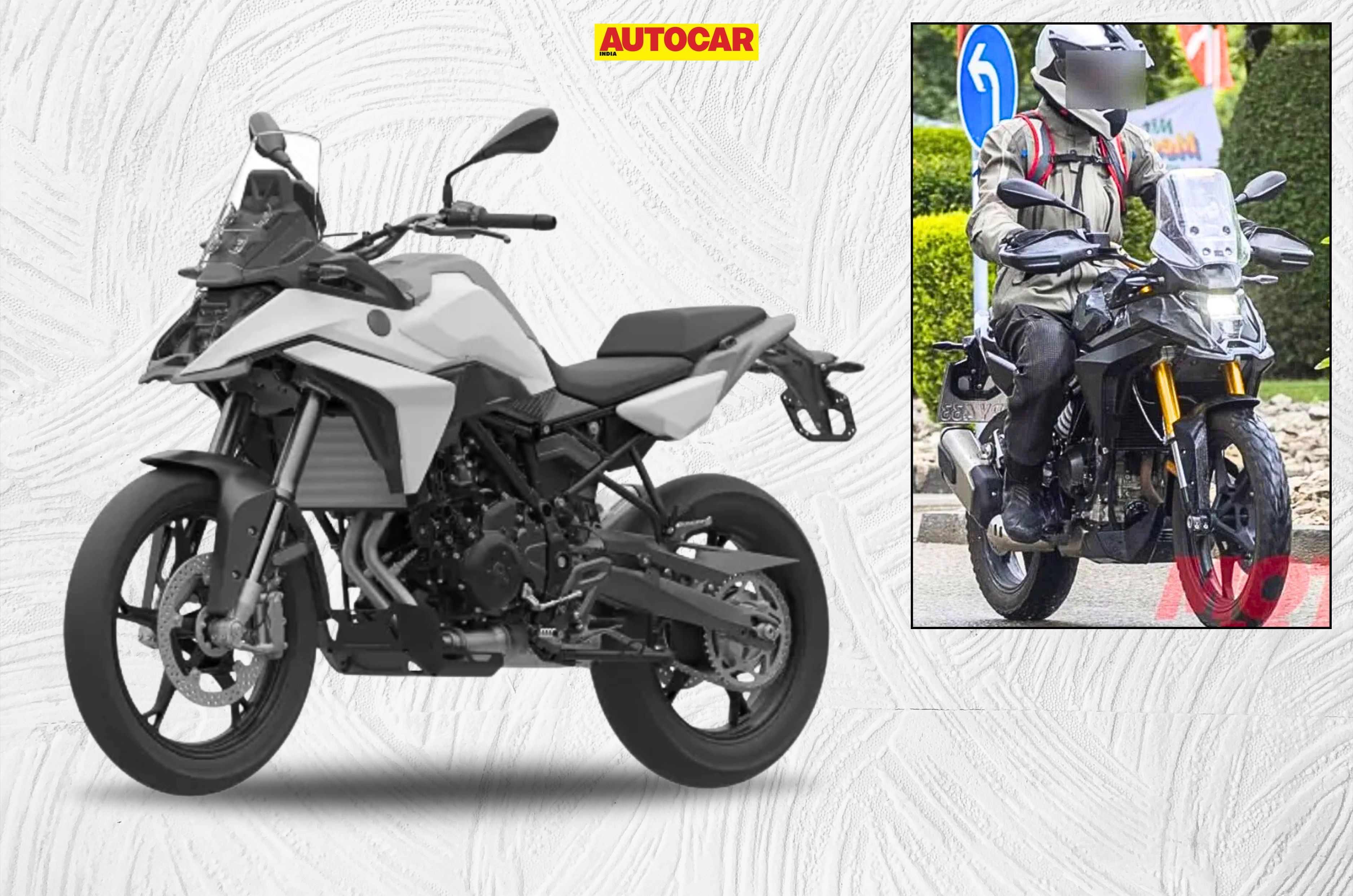  BMW F 450 GS patent leak confirms production spec design